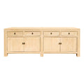 Eclipse Sideboard, Four Drawers + Doors