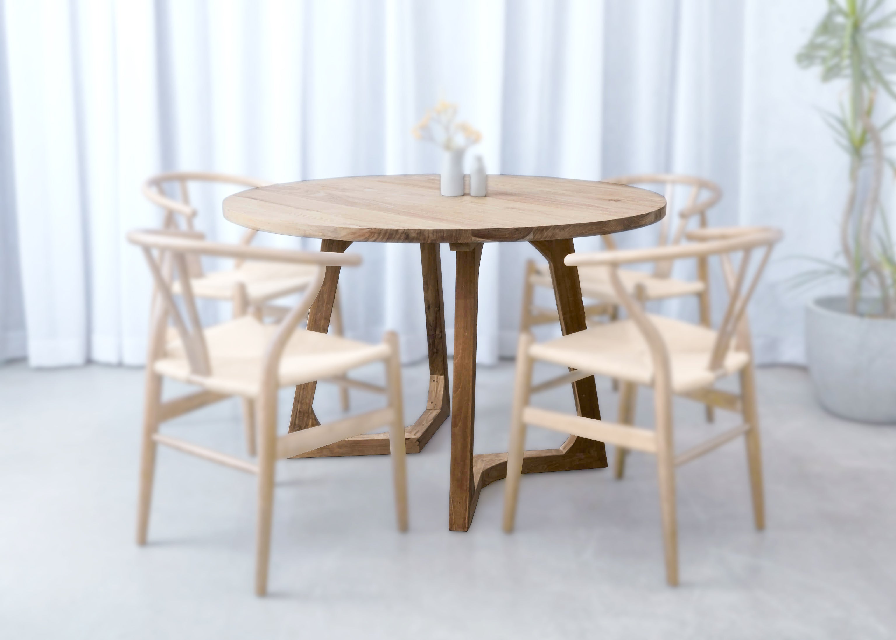 Atlas Round Dining Table - 120cm