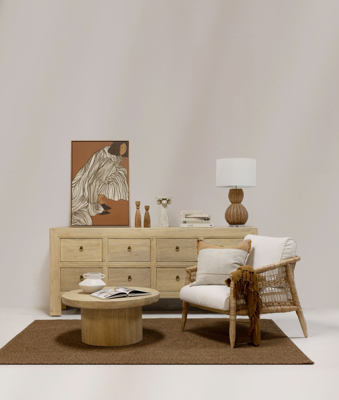 Avoca Eight-Drawer Sideboard